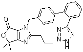 structure of CAS# 849206-43-5, Olmesartan Lactone Impurity A