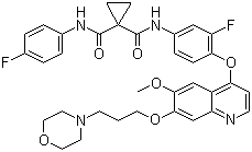 Foretinib分子结构 (CAS 849217-64-7)