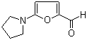 5-(1-吡咯烷基)-2-呋喃甲醛分子结构 (CAS 84966-28-9)