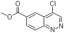 4-氯噌啉-6-羧酸甲酯分子结构 (CAS 849805-63-6)