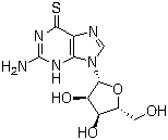CAS 登录号：85-31-4, 6-硫代鸟嘌呤核苷