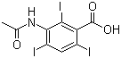 structure of CAS# 85-36-9, 醋碘苯酸