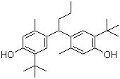 structure of CAS# 85-60-9, 4,4'-Butylidenebis(6-tert-butyl-3-methylphenol)