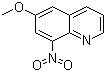 structure of CAS# 85-81-4, 6-甲氧基-8-硝基喹啉