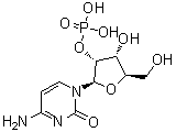 CAS # 85-94-9 (27214-06-8), 2'-Cytidylic acid, 2'-CMP, Cytidine 2'-monophosphate, Cytidine 2'-phosphate