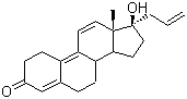 structure of CAS# 850-52-2, Altrenogest
