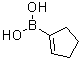 1-环戊烯基硼酸分子结构 (CAS 850036-28-1)