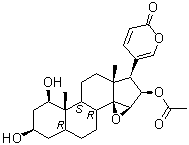 1beta-羟基华蟾毒精分子结构 (CAS 850036-58-7)