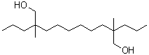 2,9-二甲基-2,9-二丙基-1,10-癸二醇分子结构 (CAS 85018-64-0)