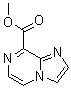 咪唑并[1,2-a]吡嗪-8-羧酸甲酯分子结构 (CAS 850349-42-7)