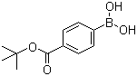 structure of CAS# 850568-54-6, 4-(叔丁氧羰基)苯硼酸