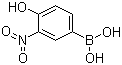 4-羟基-3-硝基苯硼酸分子结构 (CAS 850568-75-1)