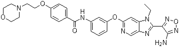 structure of CAS# 850664-21-0, GSK 269962A