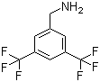 3,5-双(三氟甲基)苯甲胺分子结构 (CAS 85068-29-7)