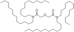 2,2'-氧基双[N,N-双十二烷基乙酰胺]分子结构 (CAS 850718-54-6)