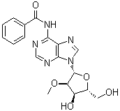 structure of CAS# 85079-00-1, N6-Benzoyl-2'-O-methyladenosine