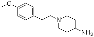 4-氨基-1-[2-(4-甲氧基苯基)乙基]哌啶分子结构 (CAS 85098-70-0)