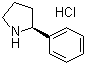 structure of CAS# 851000-46-9, (R)-3-Phenylpyrrolidine hydrochloride