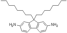 2,7-二氨基-9,9-二辛基-9H-芴分子结构 (CAS 851042-10-9)