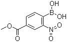 CAS 登录号：85107-55-7, 4-甲氧羰基-2-硝基苯硼酸