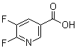 CAS # 851386-33-9, 5,6-Difluoro-3-pyridinecarboxylic acid