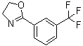 4,5-二氢-2-[3-(三氟甲基)苯基]恶唑分子结构 (CAS 851513-74-1)