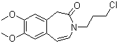 CAS # 85175-59-3, 3-(3-Chloropropyl)-1,3-dihydro-7,8-dimethoxy-2H-3-benzazepin-2-one