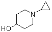 1-环丙基哌啶-4-醇分子结构 (CAS 851847-62-6)
