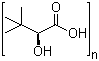 (2S)-2-羟基-3,3-二甲基丁酸均聚物分子结构 (CAS 851866-86-9)