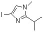 4-碘-1-甲基-2-异丙基咪唑分子结构 (CAS 851870-24-1)