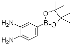 CAS # 851883-08-4, 3,4-Diaminophenylboronic acid pinacol ester, 4-(4,4,5,5-Tetramethyl-1,3,2-dioxaborolan-2-yl)benzene-1,2-diamine