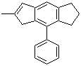 6-甲基-4-苯基-1,2,3,5-四氢二环戊二烯并苯分子结构 (CAS 852160-02-2)