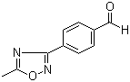 4-(5-甲基-1,2,4-恶二唑-3-基)苯甲醛分子结构 (CAS 852180-60-0)