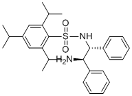N-((1R,2R)-2-氨基-1,2-二苯基乙基)-2,4,6-三异丙基苯磺酰胺分子结构 (CAS 852212-92-1)