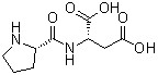 structure of CAS# 85227-98-1, L-脯氨酰-L-天冬氨酸