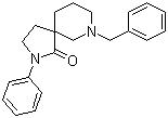 structure of CAS# 852339-03-8, 2-苯基-7-(苯基甲基)-2,7-二氮杂螺[4.5]癸烷-1-酮