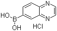 CAS 登录号：852362-25-5, 喹喔啉-6-硼酸盐酸盐