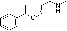structure of CAS# 852431-02-8, N-Methyl-5-phenyl-3-isoxazolemethanamine
