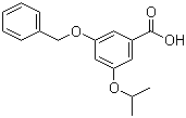 CAS 登录号：852520-53-7, 3-苄氧基-5-异丙氧基苯甲酸
