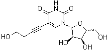 CAS 登录号：85267-67-0, 5-(4-羟基-1-丁炔基)尿苷