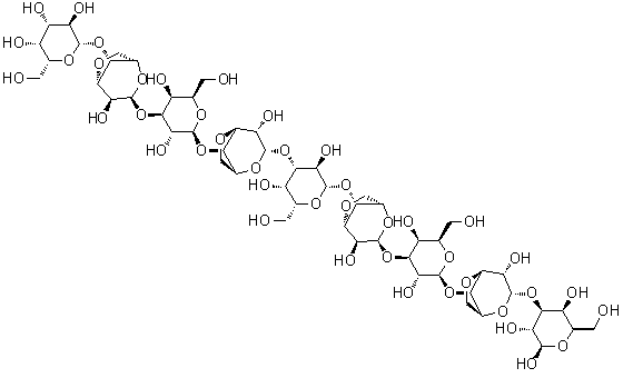 CAS # 852690-26-7, O-beta-D-Galactopyranosyl-(1→4)-O-3,6-anhydro-alpha-L-galactopyranosyl-(1→3)-O-beta-D-galactopyranosyl-(1→4)-O-3,6-anhydro-alpha-L-galactopyranosyl-(1→3)-O-beta-D-galactopyranosyl-(1→4)-O-3,6-anhydro-alpha-L-galactopyranosyl-(1→3)-O-beta-D-galactopyranosyl-(1→4)-O-3,6-anhydro-alpha-L-galactopyranosyl-(1→3)-beta-D-galactopyranose