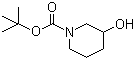 structure of CAS# 85275-45-2, N-BOC-3-羟基哌啶