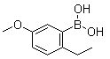 structure of CAS# 852946-98-6, 2-乙基-5-甲氧基苯硼酸