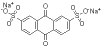 structure of CAS# 853-67-8, 蒽醌-2,7-二磺酸二钠盐
