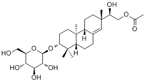 Hythiemoside A分子结构 (CAS 853267-91-1)