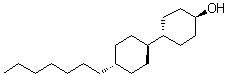 CAS # 85348-43-2, (trans,trans)-4'-Heptyl-[1,1'-bicyclohexyl]-4-ol