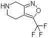 CAS # 853784-23-3, 3-Trifluoromethyl-4,5,6,7-tetrahydroisoxazol[3,4-c]pyridine, 4,5,6,7-Tetrahydro-3-(trifluoromethyl)isoxazolo[3,4-c]pyridine