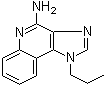 structure of CAS# 853792-81-1, 1-丙基-1H-咪唑并[4,5-c]喹啉-4-胺