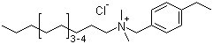 structure of CAS# 85409-23-0, C12-14-烷基二甲基乙基苄基氯化铵