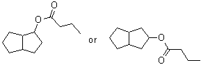 CAS # 85410-10-2, Butanoic acid, octahydro-1(or 2)-pentalenyl ester